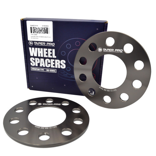 West Coast PF5112665 Project Fit Hub-centric Wheel Spacers 2pcs fits Audi Mercedes VW BMW G20 5x112 66.56 CB 5mm Thick