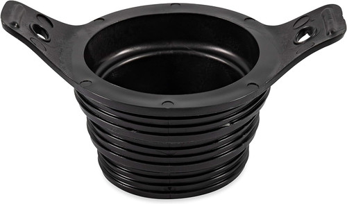 Camco 3-in-1 Flexible Sewer Hose Seal CMC39317 for connecting E/F RV sewer hoses.
