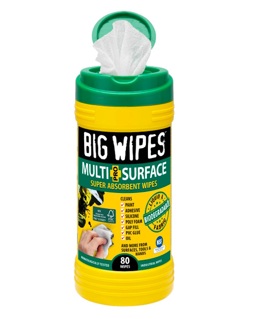 Big Wipes USA Multi-Surface Pro Plus 80ct (Big6002 0003)