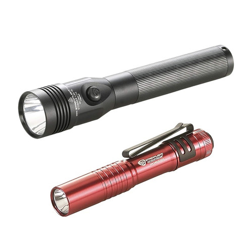 Streamlight Stinger LED HL Rechargeable Flashlight, 640 Lumen, 120V (75431) + Free Flashlight