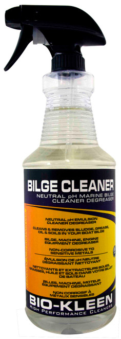 Bio-Kleen BKNM00407 Bilge Cleaner designed for cleaning bilge areas in boats.
