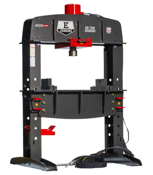 Edwards 60 Ton Shop Press And Portable Power Unit 460V, 3Ph (ED9-HAT8030)