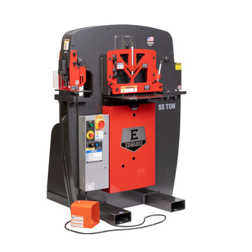 Edwards 55 Ton Ironworker 460V, 3Ph (ED9-IW55-3P460)
