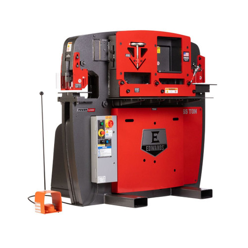 Edwards 65 Ton Ironworker 208V, 3Ph, With Powerlink (ED9-IW65-3P208-A)