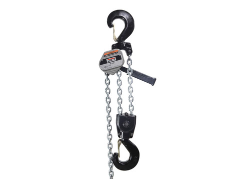 Jet Jla Series 3 Ton Lever Hoist, 5' Lift & Shipyard Hooks (JT9-375805)