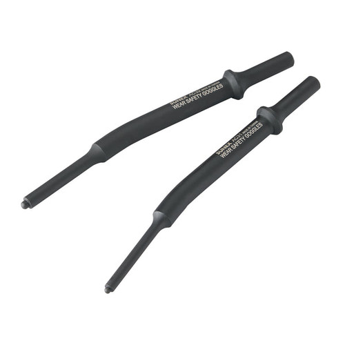 Sunex Tools 2-Piece Air Hammer Chisel Hinge Pin Driver in Tool Roll (ACS2) by JB Tools