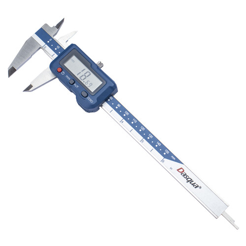 Dasqua 2000-2005 0-150 mm / 0-6" digital caliper for accurate measurements.