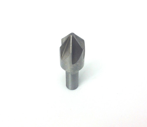 HHIP 2001-3187 3/16" 82° 6-flute HSS chatterless countersink for smooth cuts.