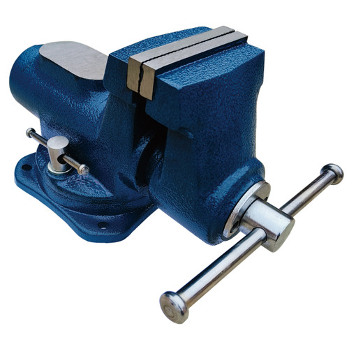 HHIP 3906-2514 4" machine bench vise for general machining work.