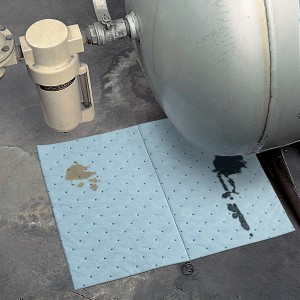 SpillTech® BPF100H Oil-Only Commander® Pads for oil spill absorption.