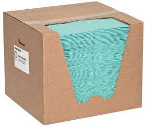 SpillTech® GNPF100H-BX Universal Commander® Pads for bulk oil-only spill absorption.