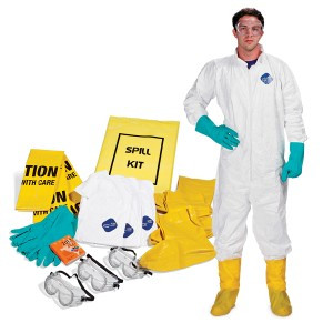 SpillTech® PPE-KIT Personal Protection Spill Kit to provide safety gear for spill response.