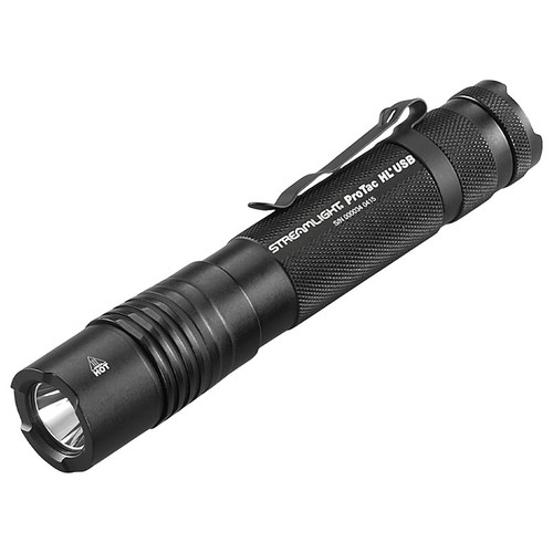 Streamlight Black 120V AC/12V DC ProTac HL USB Flashlight (88054) by JB Tools