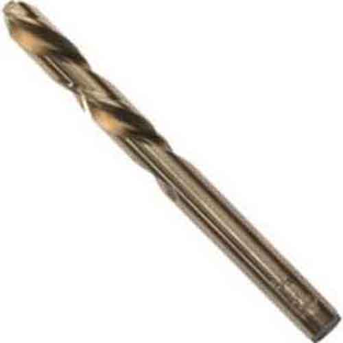 Irwin 19/64" x 3-5/8" Left-Hand Cobalt HSS Mechanics Drill Bit (30519)