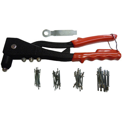 Astro Pneumatic 1455 Hand Rivet Stud Setter Kit – SAE & Metric – Includes Rivets