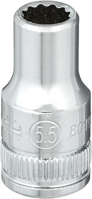 Gearwrench 1/4" Drive 12 Point Socket 5.5mm (80199)