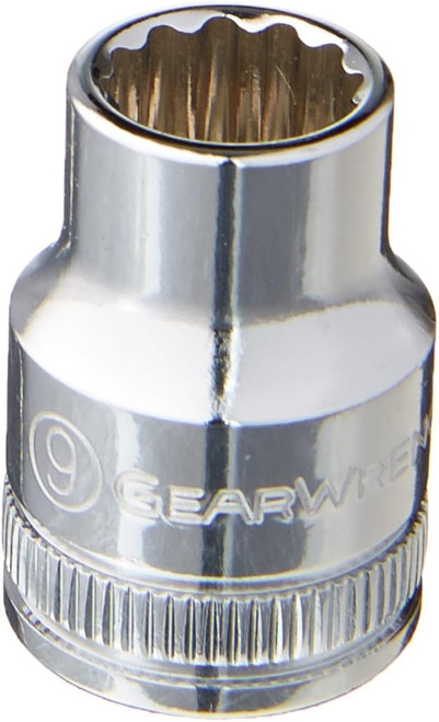 Gearwrench 80485 3/8" Drive 12 point Socket 9mm