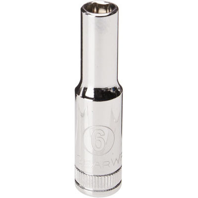 Gearwrench 1/4" Drive 6 Pt Deep Socket 6mm (80141)