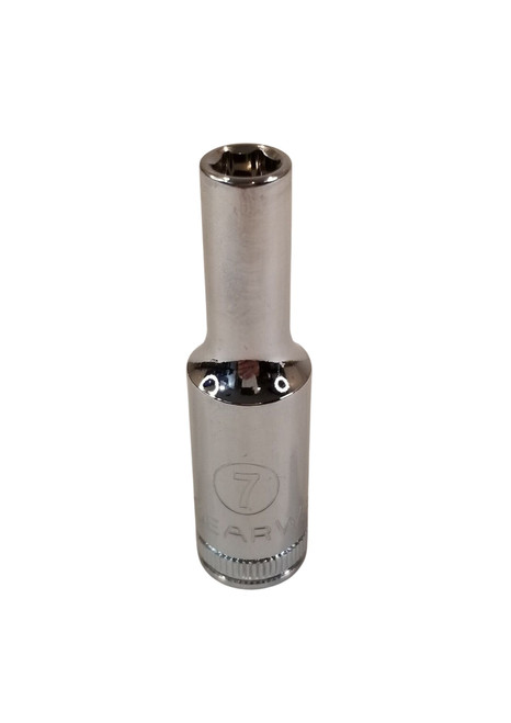 Gearwrench 3/8" Drive 6 Point Deep Metric Socket 7mm (80389)