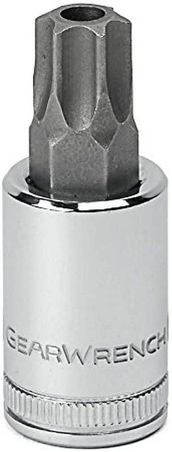 Gearwrench 80183 1/4" Drive 2 piece Torx Tamper Socket