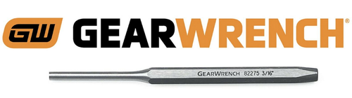 Gearwrench Pin Punch 3/16" x 5-1/2" x 5/16" (82275)