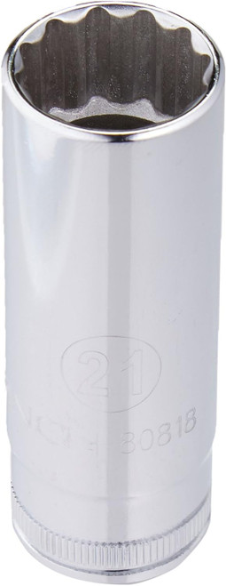 Gearwrench 1/2" Drive 12-Point Socket 21mm (80818)