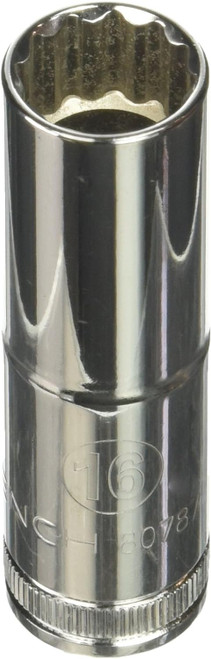 Gearwrench 1/2" Drive 12-Point Deep Socket 16mm (80787)