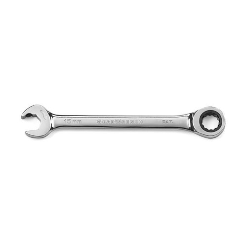 Gearwrench 15mm Double Box Ratcheting Open End Wrench (85515)