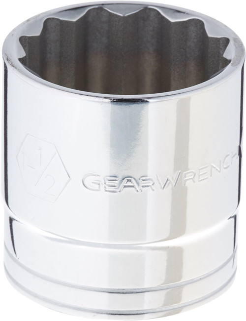 Gearwrench 1/2" Drive 12 Point 1-1/2" Socket (80680)