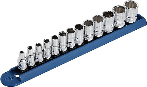 Gearwrench 13 Pc 1/4" Drive 12 Pt Metric Socket Set (80306)