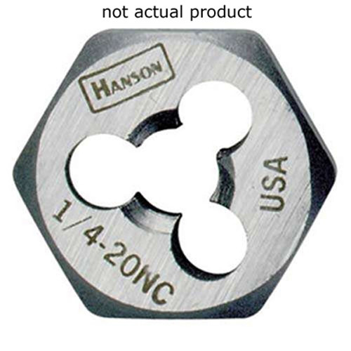 Irwin 7/16-20 NF HCS Re-threading Hexagon Fractional Die (7240)