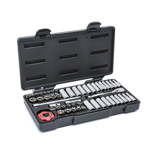 Coffret De 52 Outils 1/4 De Pouce - Cliquet 90 Dents - Métrique/SAE - NEUF