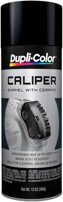 Dupli-Color 12oz Gloss Black Brake Caliper Spray Paint (BCP102)