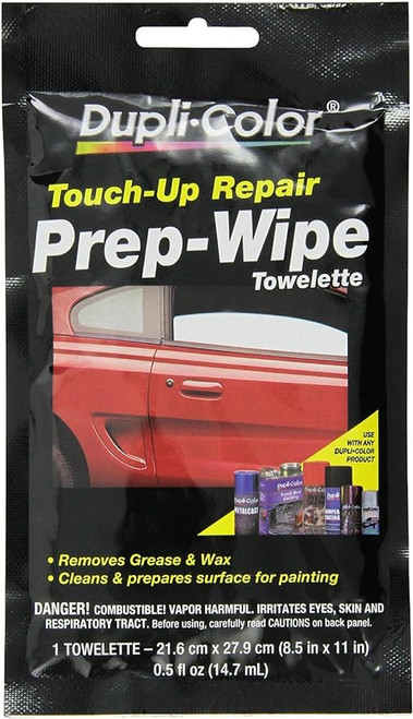 Duplicolor PW100 Grease & Wax Remover Prep Wipes