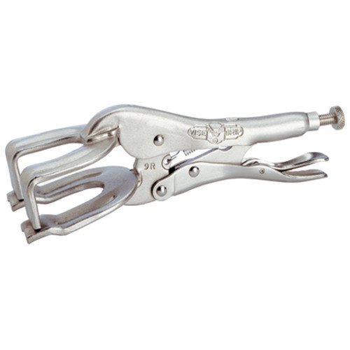 Irwin 9R Vise Grip Locking Pliers, Welding Clamp Tool, 9" Long, U Shaped Jaws Adjust to 2-3/4"