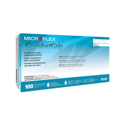 Microflex CFG-900XL Comfort Grip Powder Free Latex Gloves - X-Large