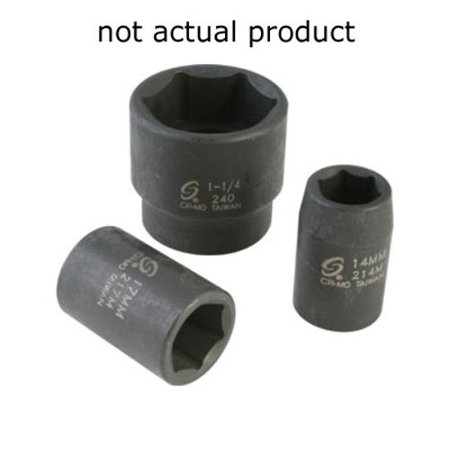 Sunex 221mzud 1/2" dr. 12 pt. 21mm vaso universal de impacto profundo