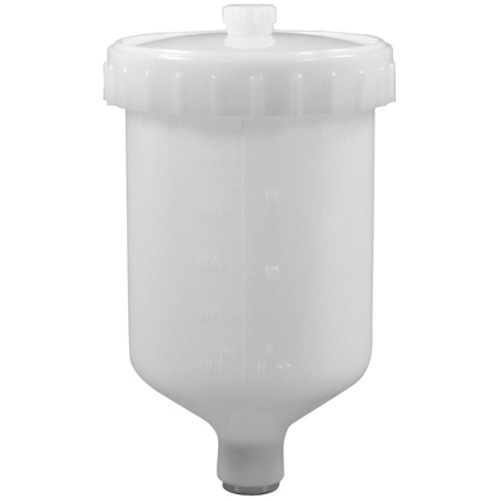 Gobelet d'alimentation par gravité en plastique Astro Pneumatic gf14c - 0,6 litre