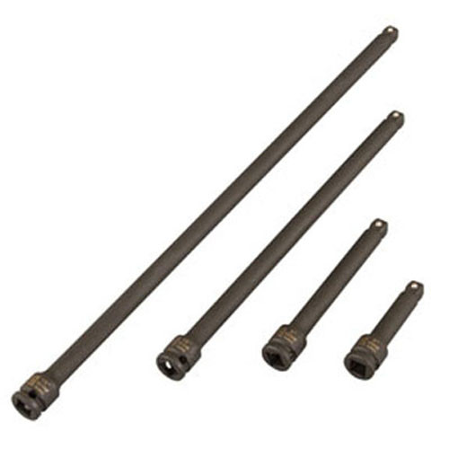 Sunex 2504 1/2" Dr. 4 Pc. Wobble Drive Impact Extension Set