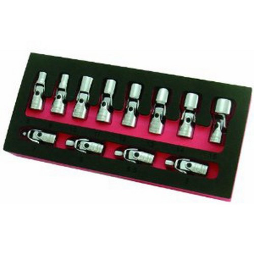 Astro Pneumatic Flex Socket Set 12-Piece (7412) | JB Tools