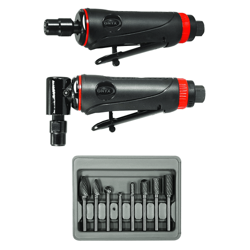 Astro Pneumatic 1222 1/4 90 degree Air Die Grinder Set