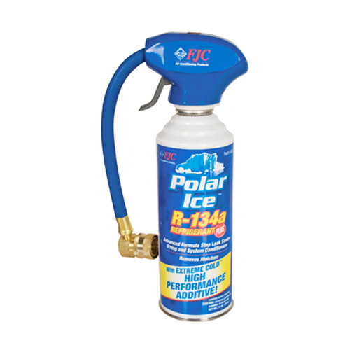 FJC 533 R134a with Synthetic Refrigerant Oil, Extreme Cold Synthetic Performance Enhancer, Advanced Formula Stop Leak Sealer and O'ring and System Conditioners.  Removes Moisture  14 oz
