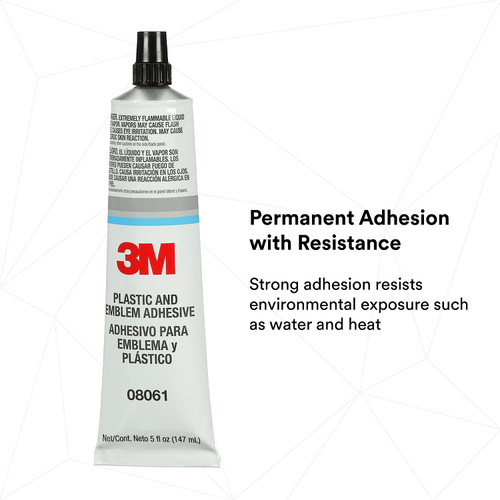 3M Plastic Emblem and Trim Adhesive