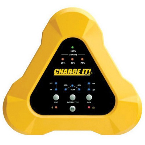 Clore Automotive 4506 Caricabatterie intelligente Charge It da 6/12 volt