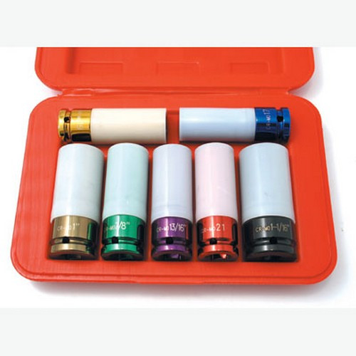 CTA Tools A159 7pc Thin-Wall Impact Socket Set