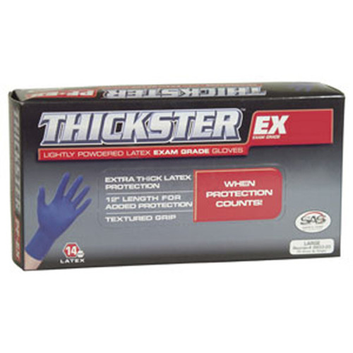 SAS Safety 6605 Thickster Exam Grade Disposable Gloves - XXL