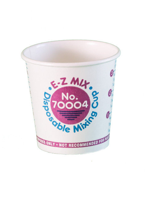 E-Z Mix 70004 1/4 Pint Disposable Mixing Cups 400/Box