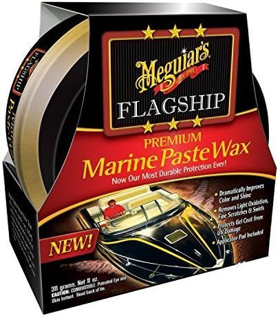 Meguiar's Flagship Marine Paste Wax 11 Oz Tin (M6311)