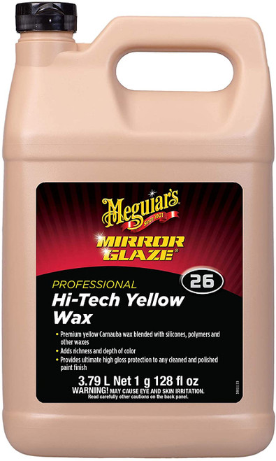 Meguiars M2601 Hi-Tech Yellow Wax - Gallon