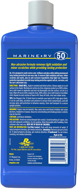 Marine Spray Wax Meguiar's Quik Wax 59, 473ml - M5916 - Pro Detailing